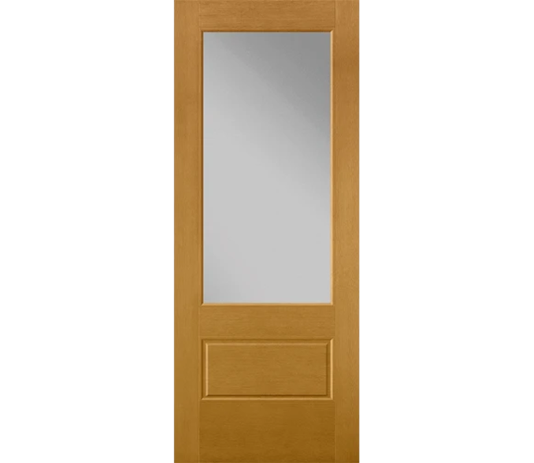 Gulf Shores 3 Quaters Light Fiberglass Entry Door