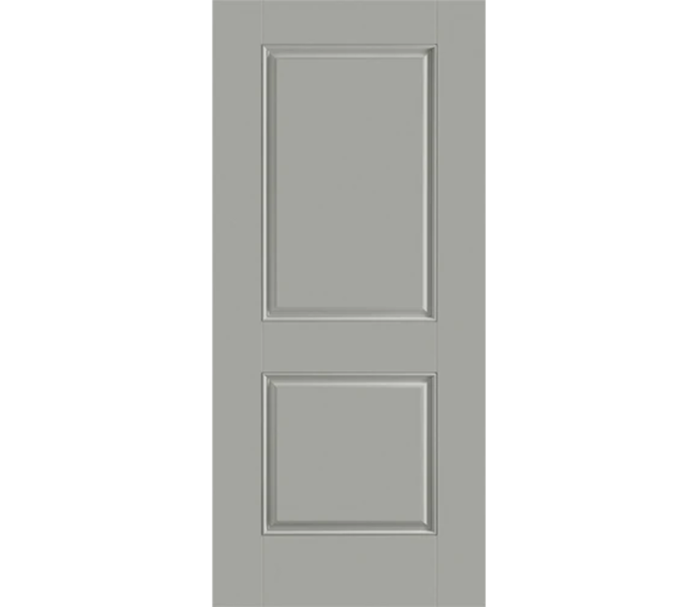 Gulf Shores Two Panel Square Fiberglass Entry Door